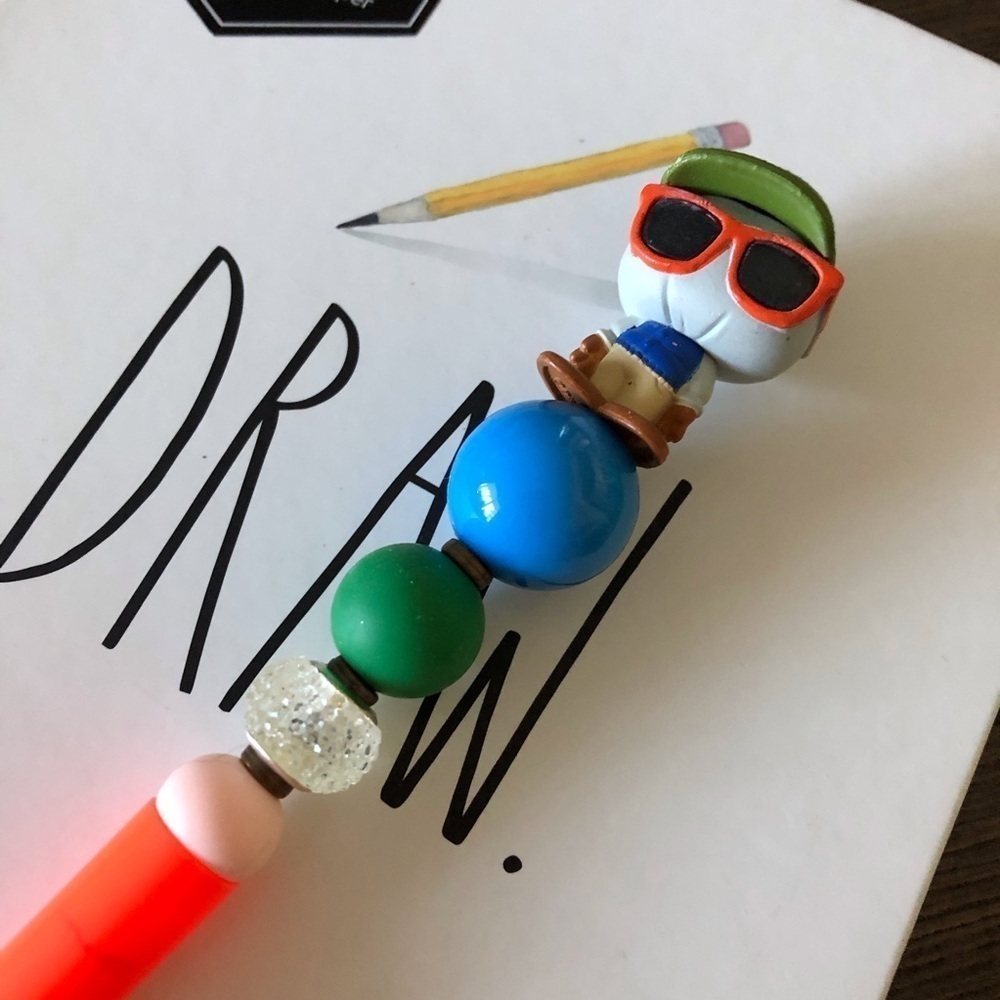Disney Doorables: Onward: Wilden Lightfoot handmade beaded pen